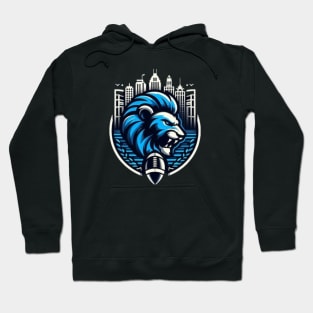 Detroit Lions Football Hoodie